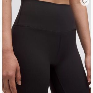 Lululemon High-Waisted Black Leggings